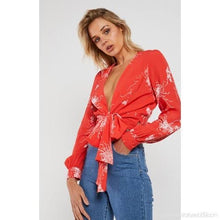 Load image into Gallery viewer, ROLLA’S - Garden blouse - wrap around