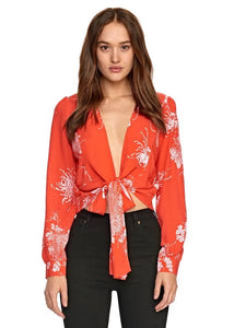 ROLLA’S - Garden blouse - wrap around