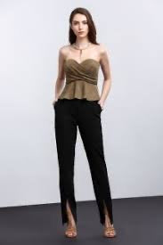 SEDUCE - Lexical suede top