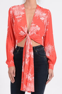 ROLLA’S - Garden blouse - wrap around