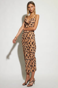 SUNDAYS THE LABEL - INSTINCT DRESS - LEOPARD